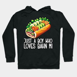 Just A Who Loves Bahn Mi Vetse Street Food Sandwich Hoodie